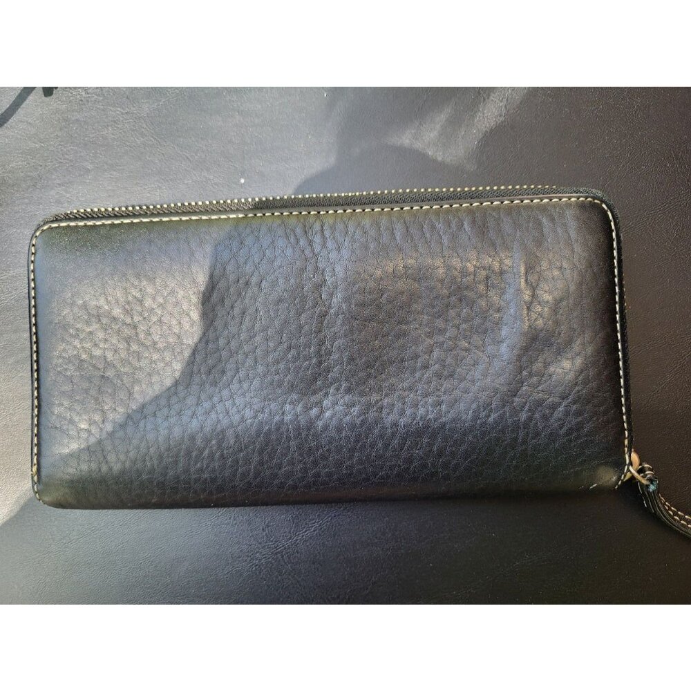 vintage black‎ Coach purse/ wallet combo - Picture 10 of 12